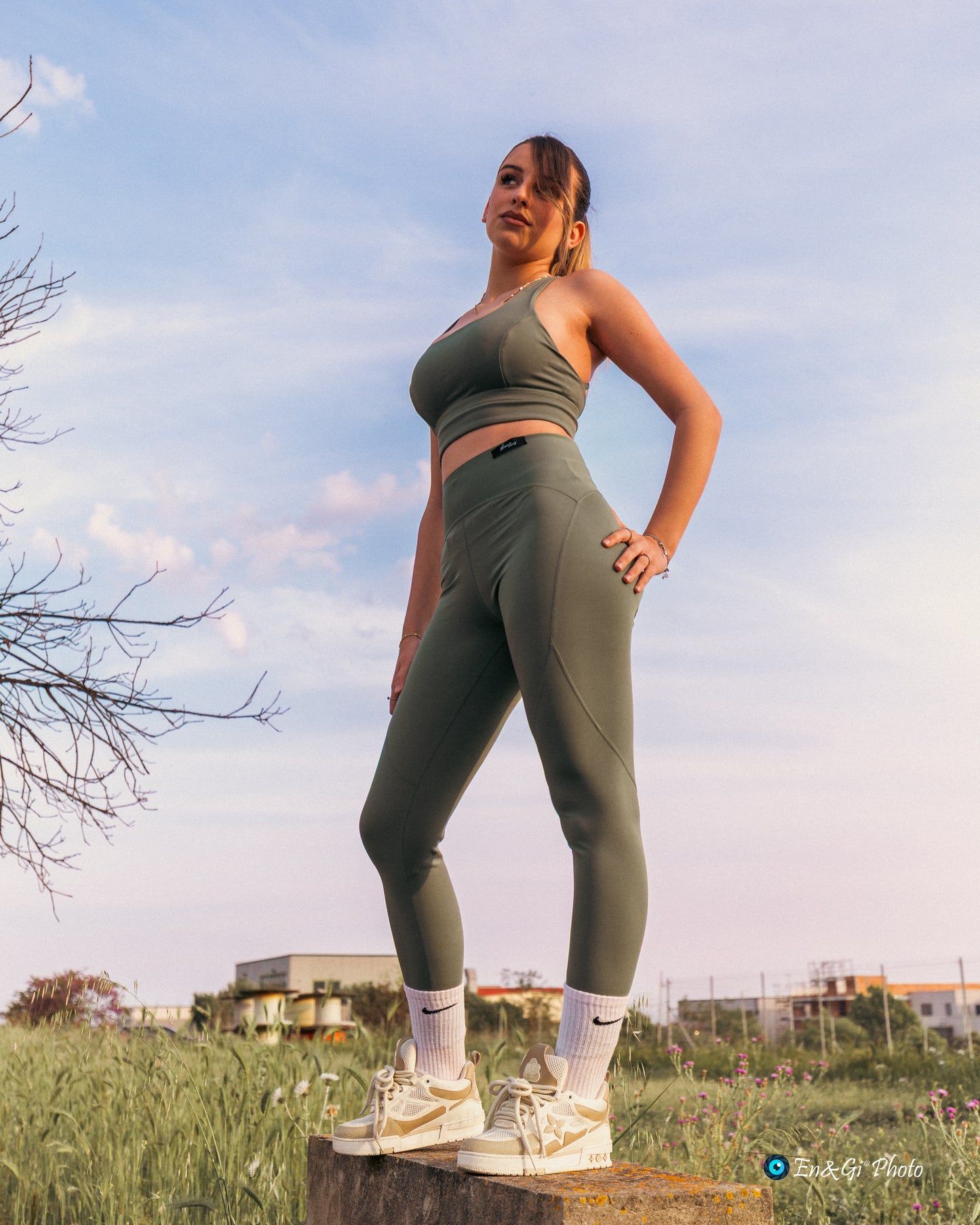Leggings lunghi a compressione